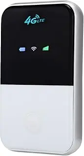 4G Wireless Router, LED Display Screen 4G Portable Wireless Router with Mobile Power Supply Function,Wireless Travel Router Mobile WiFi Hotspot for Smartphone Tablet
