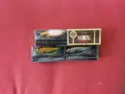 MEGABASS POPMAX*RARE 2024 SET* LUCKY CHOUUN X & DRAGON FISH SILVER & GOLD!!