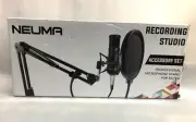 Neuma Recording Studio Accessory Set Professional Microphone Stand Pop Filter