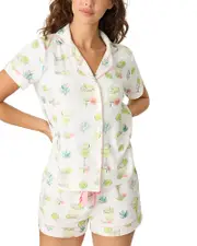 Pj Salvage Lime Sunshine Pajama Set