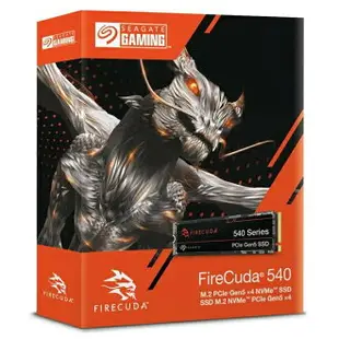 【含稅公司貨】希捷SEAGATE FireCuda 540 Gen5 PCIe 5.0 2TB 1TB SSD固態硬碟