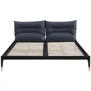 Moran Hagen King Bed with Encasement and Slats