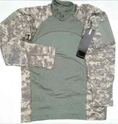 MASSIF ACU Army Combat Shirt ACS Flame Resistant Top Camo USGI Military Medium