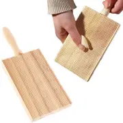 Pasta Maker Board Wooden Gnocchi Board Pasta Making Tool Pasta Stripper Board