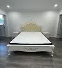 King Bed Frame + Bedside Tables set