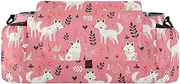Jungle Animal Dog Peach stroller organizer cute diaper caddy milk bottle organizador para carreola accesorios para coche de