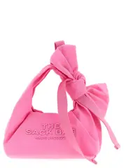 [Marc Jacobs] Marc Jacobs-The Bow Nylon Mini Sack Borse A Mano Rosa-Donna OS
