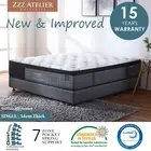 SINGLE Mattress - 7 Zone Pocket Spring Mattress - Latex Euro Top *Chiro Endorsed