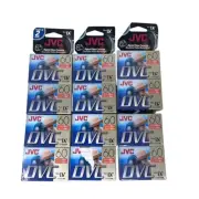 JVC DVC Mini DV Digital Video Cassette Tape Lot of 12 DVM60ME New