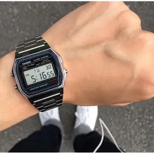 Casio日本手錶（上新款）卡西歐小方塊 casio  復古手錶男電子錶方錶A158WA-1D/F-91W-1