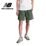 【NEW BALANCE】 NB 彈性親膚休閒短褲_男性_綠色_AMS31504DON