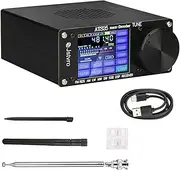 ISTOVO 1Set SI4732 Full Radio DSP FM LW MW SW SSB Receiver 2.4 Inch Touch Screen -25Max-Decoder Aluminum Alloy