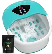 5 in 1 Foot Spa/Bath Massager with Tea Tree Oil Foot Soak with Epsom Salt