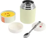 Insulated Lunch Containers, Hot Food Lunch Container with Carry Handle Lid, Double Wall Soup Storage Jar for Camp Outdoor Work Picnic School