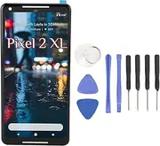 6.0 Inch Screen Replacement for Pixel 2 XL G011C, Touch LCD Screen Digitizer Assembly Repair Parts with Tools