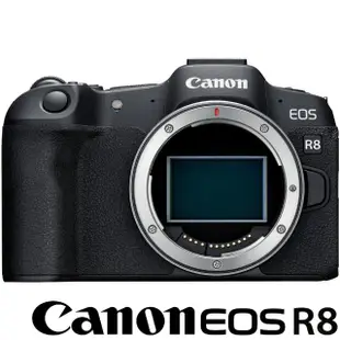 【Canon】EOS R8 BODY 單機身(公司貨 全片幅無反微單眼相機 翻轉螢幕)