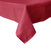 Mitilini Red Jacquard Tablecloth (Round, Rectangle)