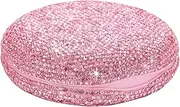 Veseek Retainer Holder Partial Denture Case Travel Retainer Container Mouthpiece Case Slim Dental Retainer Cases Orthodontic Mouthguard Case for Women(Pink)