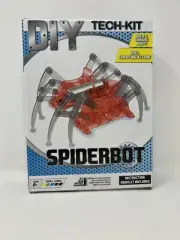 DIY Tech Kit SPIDERBOT Build a Working Robot Real Crawling Action New NIB