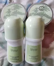 Haiku, Roll-on Anti Perspirant , Perfumed Skin Softener, 4pcs, New, By Avon