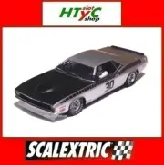 Scalextric Cuda Plymouth barracuda Silver #30 Scx U10432S300