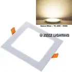18W 8-Inch Square Natural White LED Recessed Ceiling Light Slim Wafer Downlights
