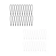 20x Bungee Cord with Hooks Multifunctional Tarp Tie for Tarps Luggage Hoses