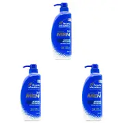 3PK Head & Shoulders Ultra Mens 2in1 Anti Dandruff Shampoo & Conditioner 550ml