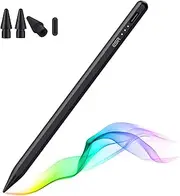 [ESR] Stylus Pen for iPad 2018-2025, Tilt Sensitivity, Palm Rejection, Compatible with iPad 11th(A16)/10th Generation, iPad Air 11"/13", iPad Pro 11"/12.9"/13", iPad mini 6/5, Black