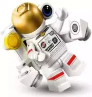 Lego Minifigure Spacewalking Astronaut Series 26 Space No 1 71046 Genuine