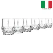 RCR Cristalleria Italiana - Alkemist Whisky Tumbler 350ml Set of 6 (Made in Ital