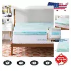 Upgrade Your Bed with Our 3-Inch Cooling Gel Memory Foam Mattress Topper - Full