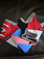 Black Forest-Fingerless Outdoor Cycling Gloves Anti-Slip/Shock-Absorbing-NWT Lar