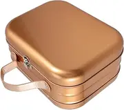 Alipis Portable Handheld Tin Storage Box for and Keepsakes Elegant Tinplate Packing Case Versatile Container for Personal Storage and Gifting