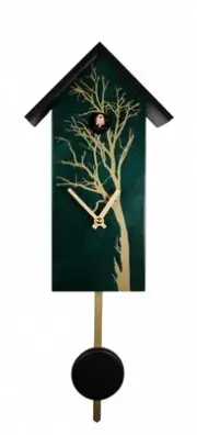 Modern quartz Cuckoo Clock with cuckoo call EN 360/36 Q NEW