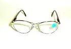 NWT Vintage 90's Lady Oval Combo Reading Glasses +1.50 (Gold/Tortuga)