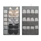 Storage Bag Large Capacity 360 Degree Rotatable Hook Wall Shelf Closet Bra