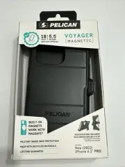 Pelican Voyager Series Magsafe Case With Holster For iPhone 14 Pro (6.1") Black