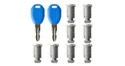Rhino Rack Key And Lock Set #001 (8 Barrels / 2 Master Keys) RK001-8