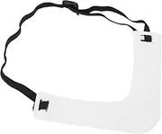 Beard Shaper Tool, Men Beard Shaper, Plastic Mustache Neckline Trimming Guide Shaper, White Beard Shaping Tool
