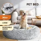 i.Pet Pet Bed Dog Cat Calming Bed Large Sleeping Cave Washable Plush Soft 90cm
