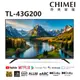 (無安裝)奇美 43吋4K GoogleTV液晶顯示器 TL-43G200