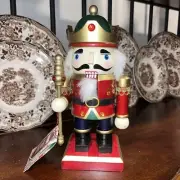 NEW PIER 1 IMPORTS 2011 Nutcracker 9" Christmas Decor With Original Tag