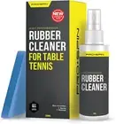 PRO SPIN Table Tennis Rubber Cleaning Kit - Ping Pong Paddle Cleaner | 200ml...