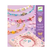 Djeco Plastic Precious Headbands DIY Beading Craft Kit Set Kids/Children 8y+
