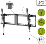 Goobay TV Wall Mount Bracket PRO Tilt Large 60-100 Inches