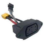 For Super Soco Lithium Battery Charger Socket Line Round Needle