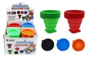 Diamond Visions 01-1733 Extendable Silicone Cup Multipack in Assorted Colors...