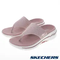 在飛比找PChome24h購物優惠-SKECHERS 女鞋 健走系列涼拖鞋 GO WALK AR