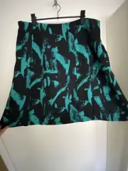 David Lawrence Skirt Sz 16 Shredded Panel Hem Still Stitched Closed NWT RRP $170